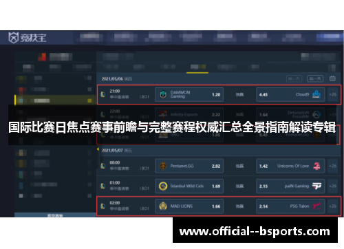国际比赛日焦点赛事前瞻与完整赛程权威汇总全景指南解读专辑